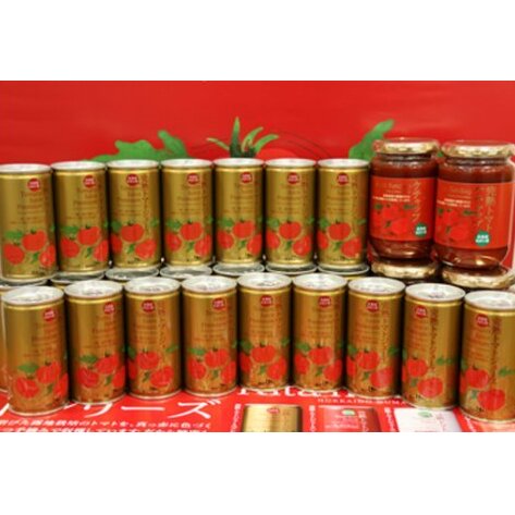 トマトセット（プレミアム缶）【プレミアム缶×60本、トマトケチャップ×6個】 n-0061