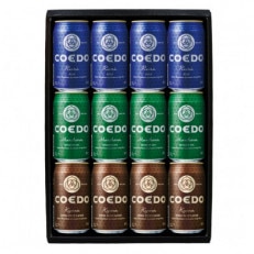 COEDO コエドビール 缶 12本 飲み比べセット (毬花 瑠璃 伽羅 × 各4本 計12本)【1305974】