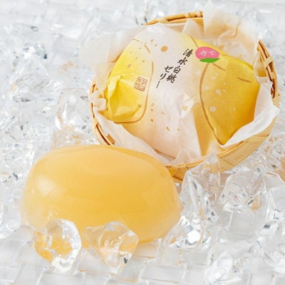 清水白桃ゼリー5個入/冷菓 スイーツ【1620002】