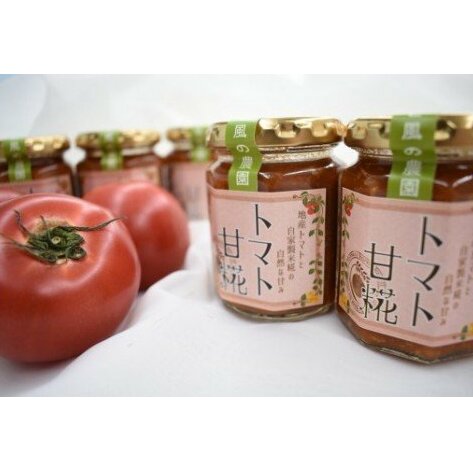 E-2 ほんのり甘いソース　トマト甘糀（小５本セット）