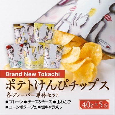 ポテトけんぴチップスおすすめ5種セット【Brand New Tokachi】【1607833】