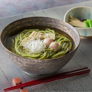 [小川製麺]3束ね 茶そば 480g(160g×3束)×6入 FZ21-431