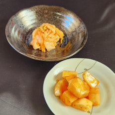 なつかしい、おばあちゃんの味!冬の旬菜、新温泉町産「キムチ、カクテキ」セット各500g×1個【配送不可地域:離島】【1552015】