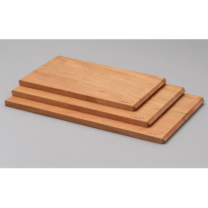 カッティングボード S・M・L 3枚セット Cutting Board type A セット キッチン用品 日用品 まな板 サービングボード 国産 無垢材 クルミオイル 広葉樹 一枚板 安心 安全 木製品