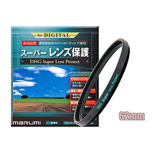 DHG Superレンズプロテクト 62mm 雑貨 日用品 刻印 限定 写真 撮影用 カメラ ビデオ 保護 フィルター 撥水 防汚