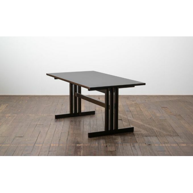 テーブル w1800×d900×h680 ダイニングテーブル 木製 おしゃれ シンプル 拭き漆 国産 机 家具 インテリア 長野 長野県 箕輪町