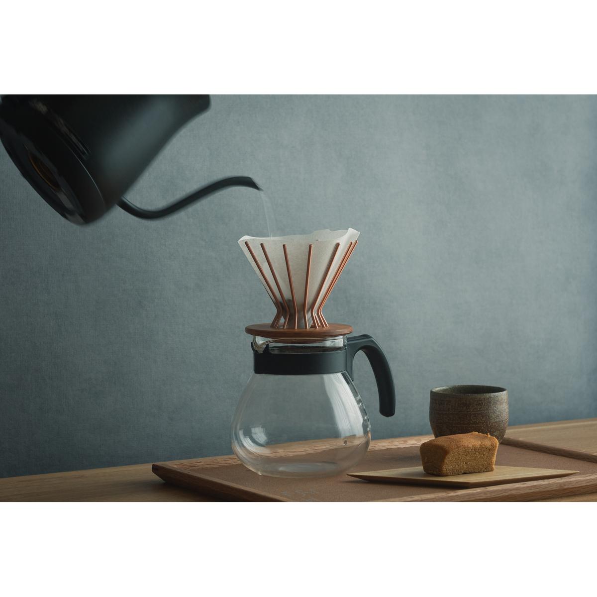 コーヒードリッパー おしゃれ 金属 木製 コーヒー用品 コーヒー 珈琲 ドリッパー ドリップコーヒー キッチン用品 キッチン キッチングッズ 日用品 長野 長野県 箕輪町