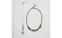 彩りハンドメイド 天然石 ネックレス2点セット [0062]
