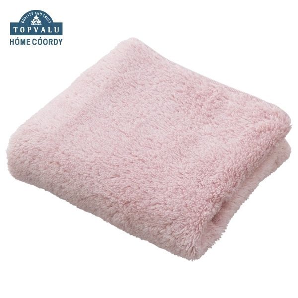 ホームコーディ 肌ざわりが選べるカラータオル フェイスタオル とてもやわらか ピンク×3