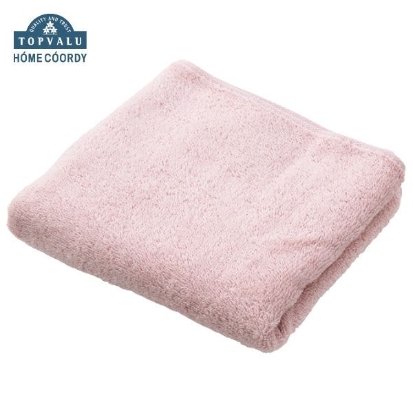 ホームコーディ 肌ざわりが選べるカラータオル フェイスタオル やわらか ピンク×3