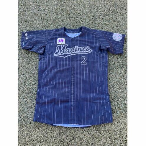 マリーンズ選手着用ユニホーム(ビジター)【 野球 ユニフォーム