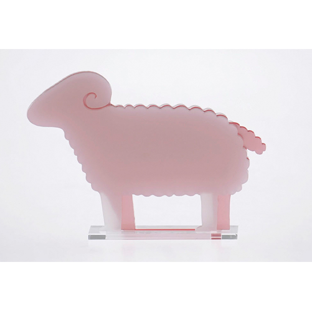  はざいくる アクリル 干支 ひつじ 置物 インテリア 雑貨 