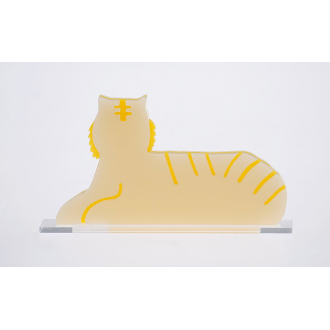  はざいくる アクリル 干支 とら 置物 インテリア 雑貨 