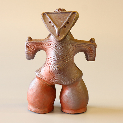 土偶 国宝土偶「仮面の女神」（長野県 茅野市尖石縄文考古館蔵
