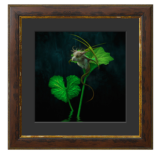 内尾和正 イラスト 『共竜』  絵画 インテリア 