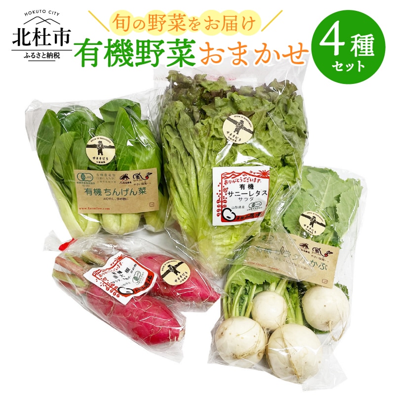 有機野菜おまかせ4種セット06