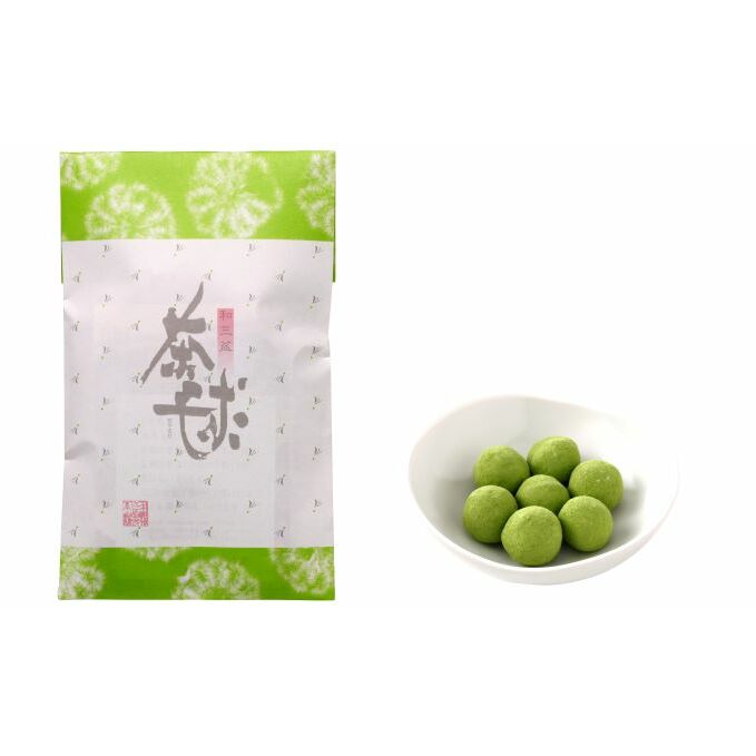 抹茶の粉をまとった和三盆「茶毬」 お菓子 スイーツ 和菓子 和スイーツ お茶菓子 茶道 お茶会 高級砂糖 砂糖 砂糖菓子 