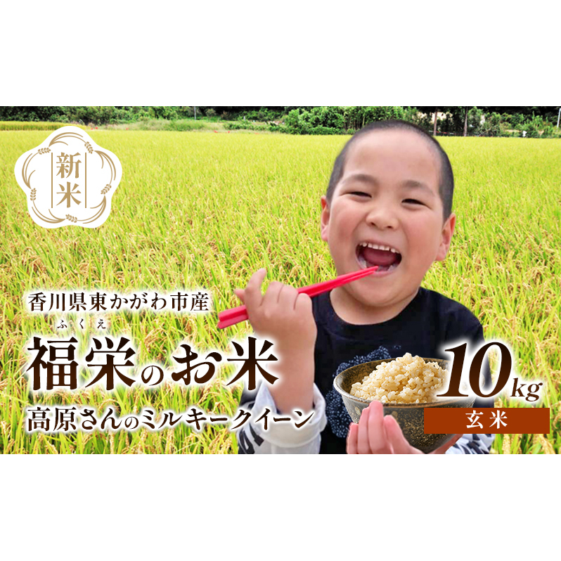 【令和7年新米】高原さんのミルキークイーン 10kg 玄米