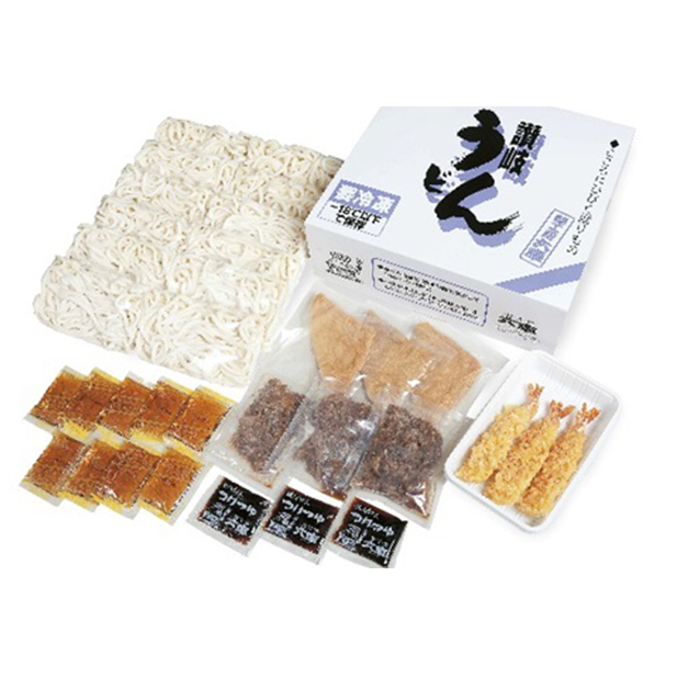 讃岐手打ち冷凍うどんセット (12人前) 麺類 