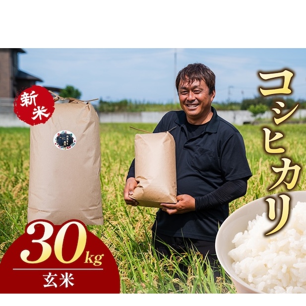 はなまる農園令和7年新米香川県産「コシヒカリ（玄米）30kg
