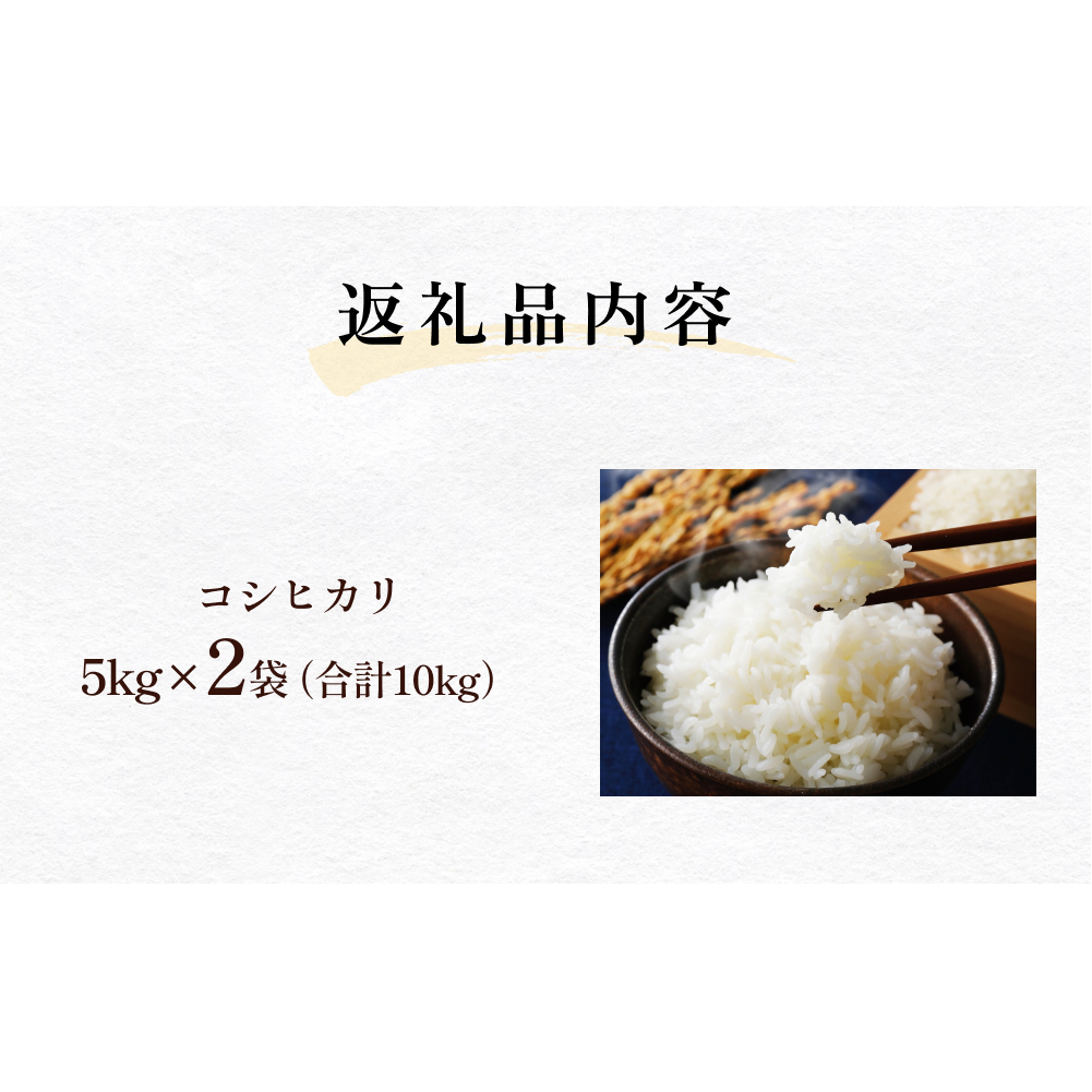 先行予約＞富山県産 コシヒカリ 10kg 精米 ＜2025年9月中旬以降