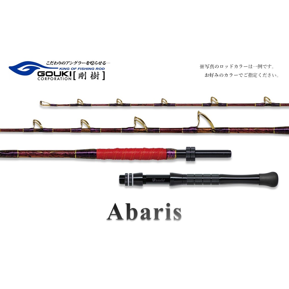 剛樹 アバリス235 （ABARIS 235S） 235cm ウェイト負荷150-300号 釣り 釣具 釣竿 ロッド 釣り用品 釣り竿 海釣り 