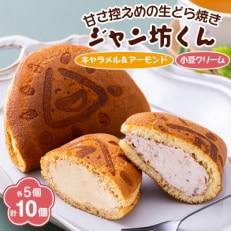 生どら焼き「ジャン坊くん」10個入(5個×2種類)【配送不可地域:離島・沖縄】【1522363】