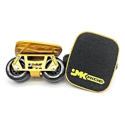 JMKRIDE JMKスケート ゴールド / ブラック BY.JMKRIDE - フリースケート