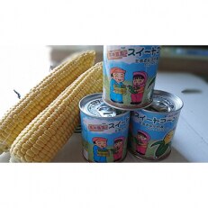 2023年1月発送開始『定期便』あびらのスイートコーン缶 24個入り 全3回【5112191】