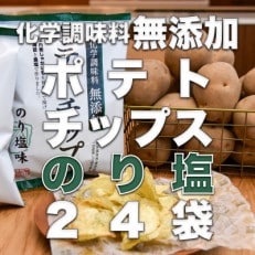 化学調味料無添加ポテトチップス のり塩味(55g×24袋)【1380797】