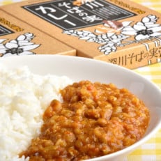 深川そばの実カレー(レトルト) 180g×15箱【1368232】