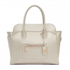 【濱野皮革工藝のバッグ】フィオーレ ボクシートート(ベージュゴールド)【1578442】