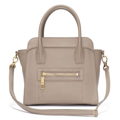 【濱野皮革工藝 HAMANO バッグ】フィオーレミニボクシー(エクリューグレー)【1618267】