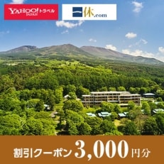 【長野県御代田町】一休.com・Yahoo!トラベル割引クーポン(3,000円分)【1147384】
