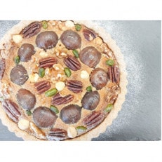 栗タルト&ナッツ 6号サイズ(直径約18cm)1個【配送不可地域:離島】【1317475】
