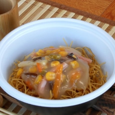 【発送月固定定期便】 レトルト皿うどん6食 全6回【配送不可地域：離島】【4012679】