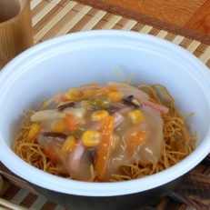 【毎月定期便】 レトルト皿うどん12食入り 全12回【配送不可地域：離島】【4012683】