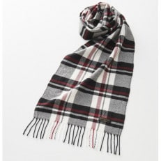 武州織技 ウールマフラー【タータンCK】【1520391】