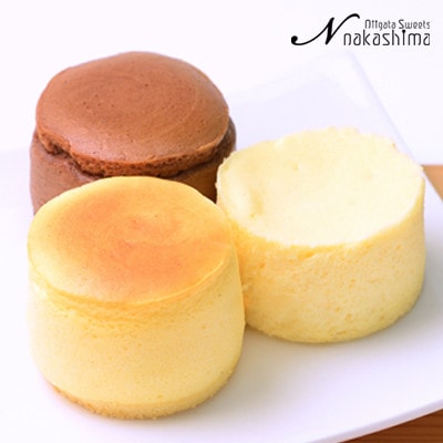 新潟3種のスフレセット【配送不可地域：離島】【1660399】