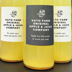 栃木県矢板市産 樹上完熟100%りんごジュース 720ml×3本入【1529440】