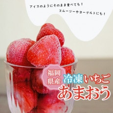 福岡ブランドあまおう【訳あり】冷凍いちご1600g(岡垣町)【配送不可地域:離島】【1548932】
