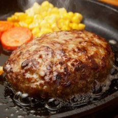 本格ハンバーグ(5食)電子レンジ対応・調理済 特製ソース付(岡垣町)【配送不可地域:離島】【1530508】