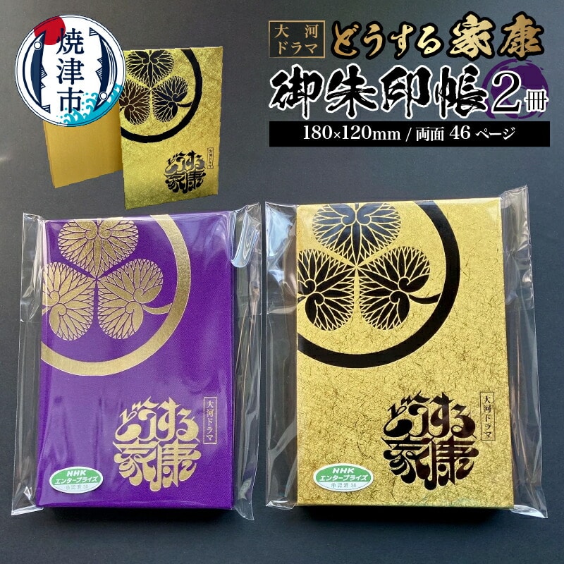 a22-036　大河ドラマ どうする家康 御朱印帳 2冊 セット