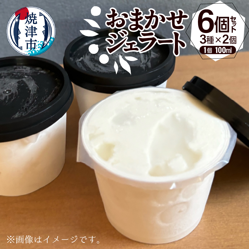 a10-1130 おまかせジェラート100ml×6個セット