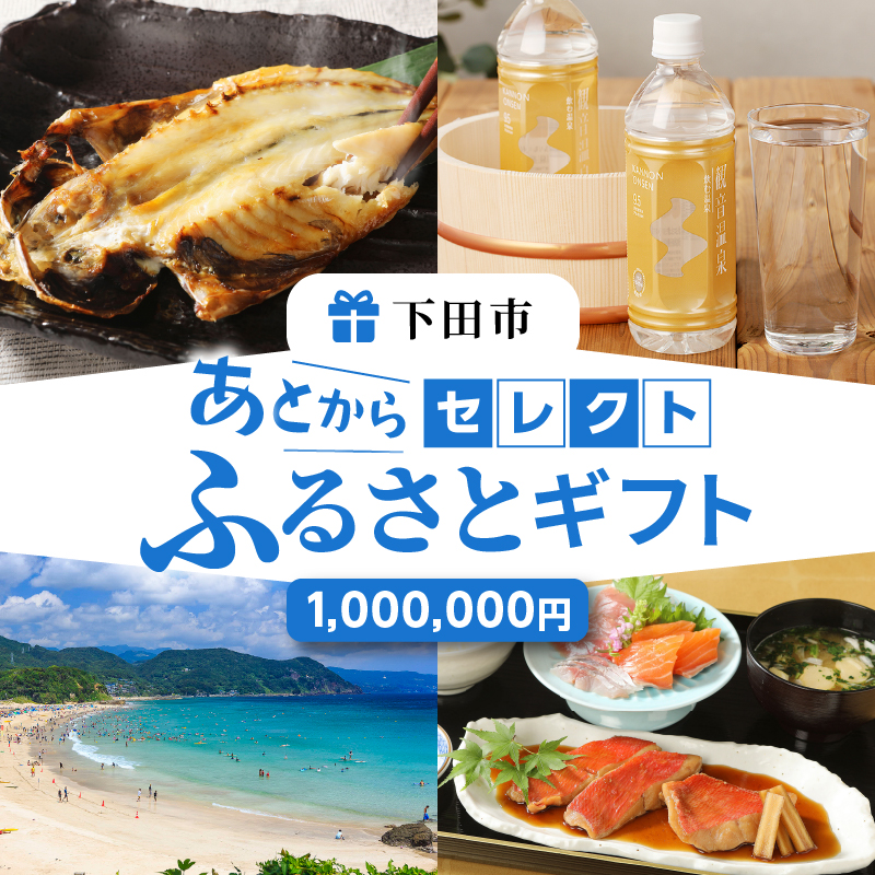 あとからセレクト[ふるさとギフト]100万円