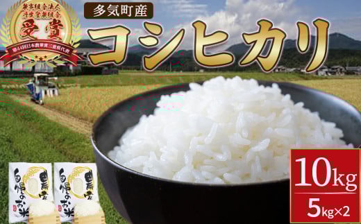 [令和7年産]先行予約 新米 コシヒカリ 10kg ( 5kg ×2 )