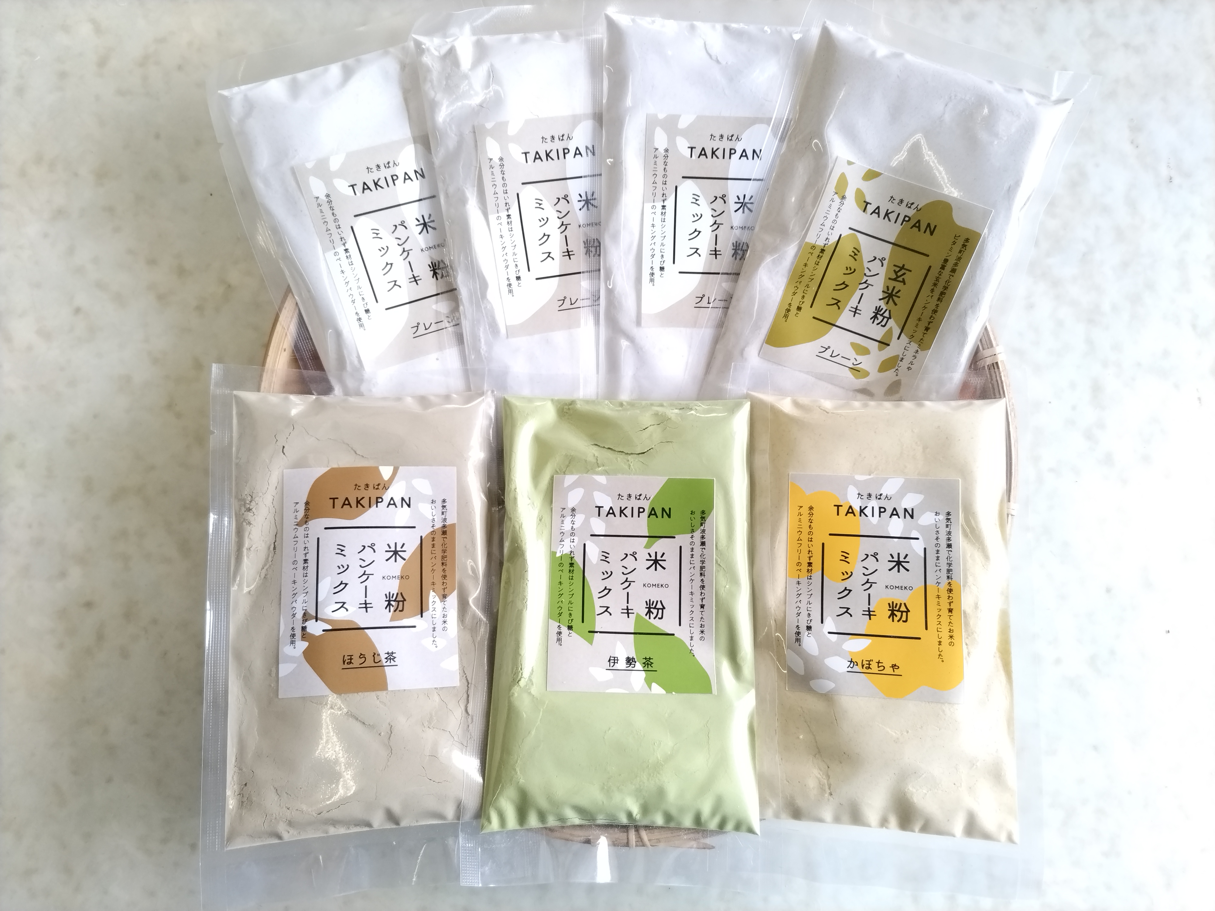炊飯器でつくる米粉のグルテンフリーたきぱんセット