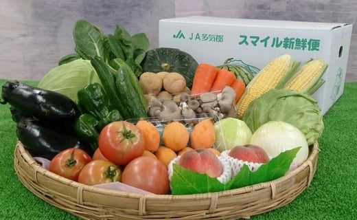 JA-04　旬の野菜と果物の詰め合わせ