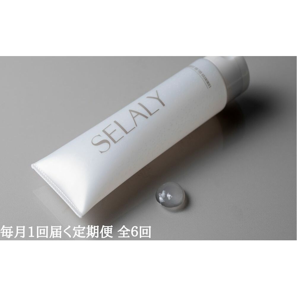 毎月定期便 SELALY (セラリー) ルミヌ ジェル オイル クレンジング 全6回 ふるさと納税 化粧 メイク落とし スキンケア 大和当帰 天然精油 コスメ 美容男子