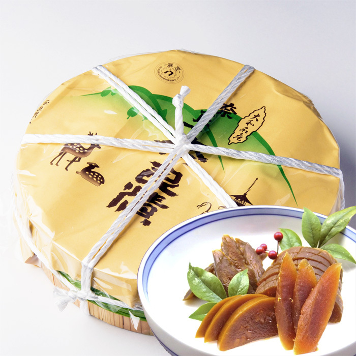 【奈良といえば奈良漬】全種類入り!荘厳な本格木桶入り詰合せ(うり×4、きゅうり×2、すいか×3、守口大根×1)